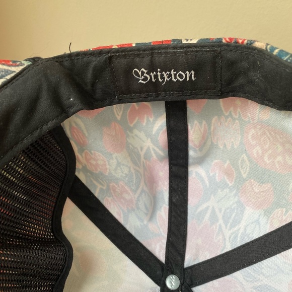 Brixton Colorful Abstract Snap Back Hat Cap - Picture 11 of 11